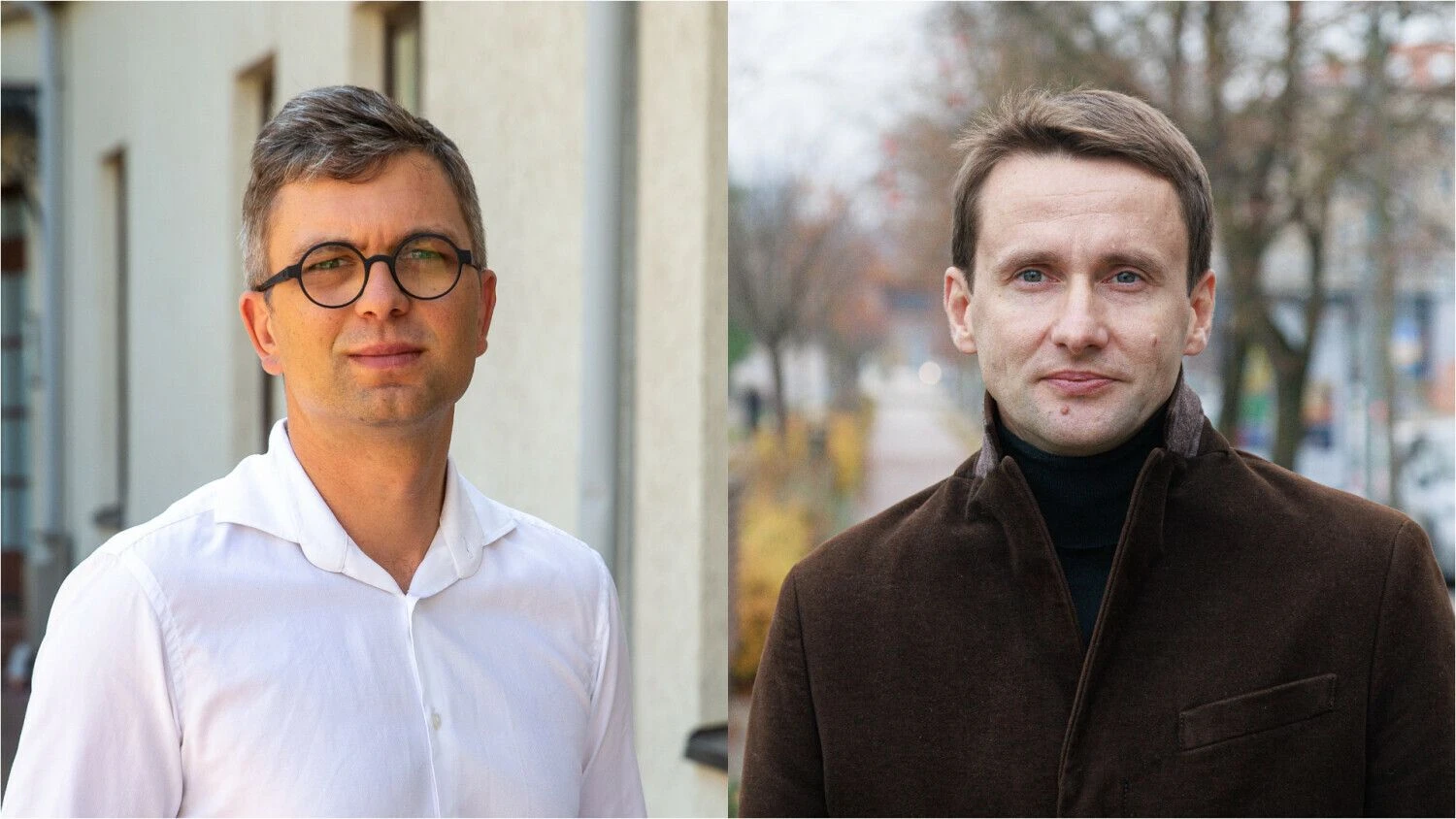 „Investors` Forum“ vyresnysis analitikas Vilius Tamkvaitis ir „Wargaming Vilnius“ vadovas Mantas Katinas.