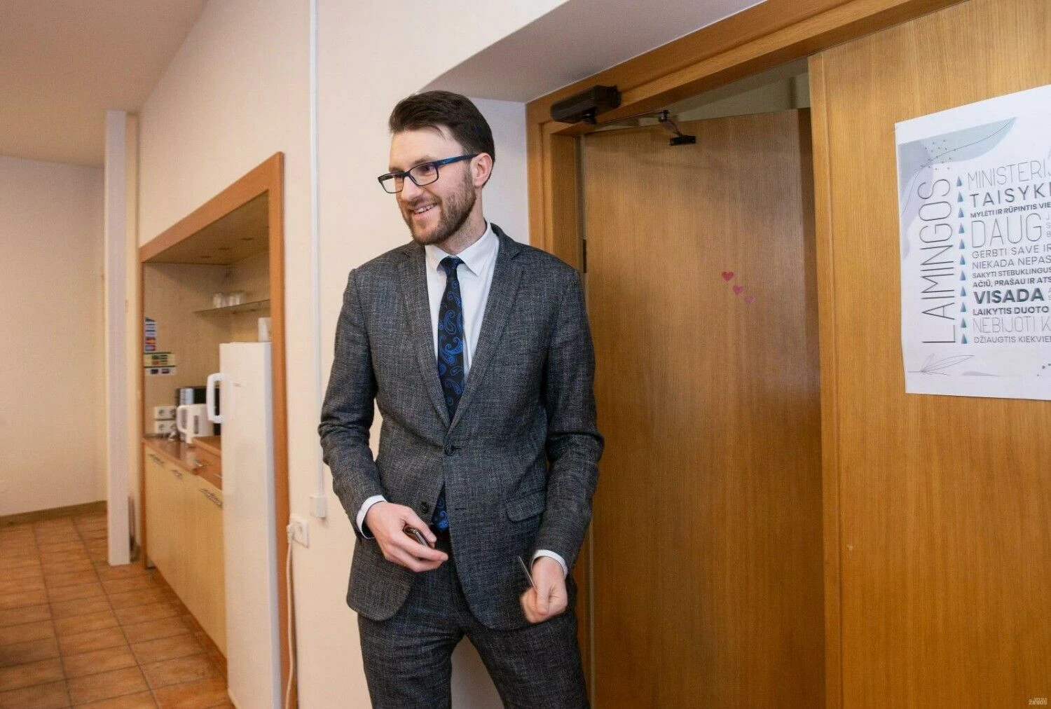 Vytautas Šilinskas, socialinės apsaugos ir darbo ministras. Juditos Grigelytės (VŽ) nuotr.