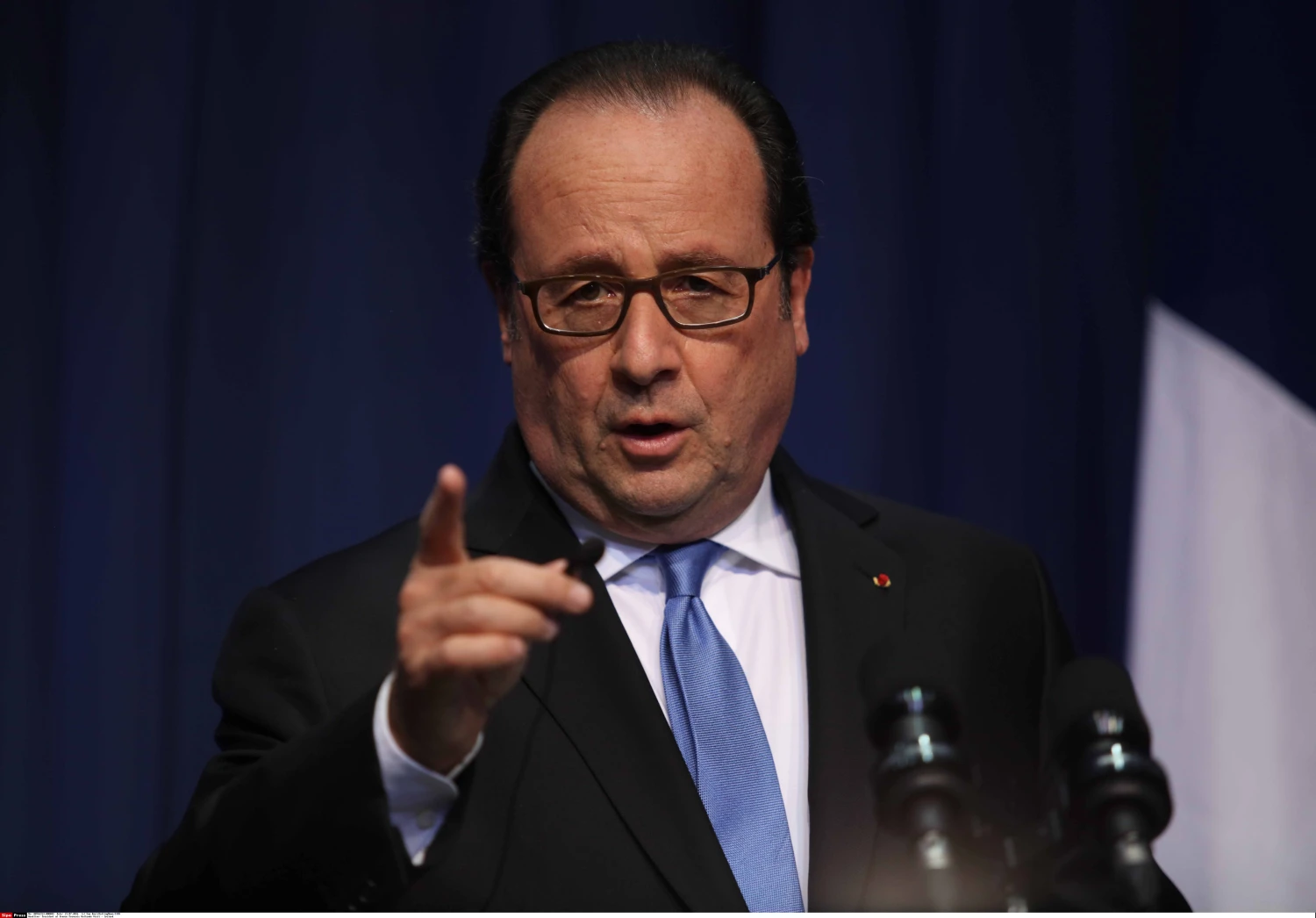 Francois Hollande'as, Prancūzijos prezidentas. „RollingNews / SIPA / „Scanpix“ nuotr.