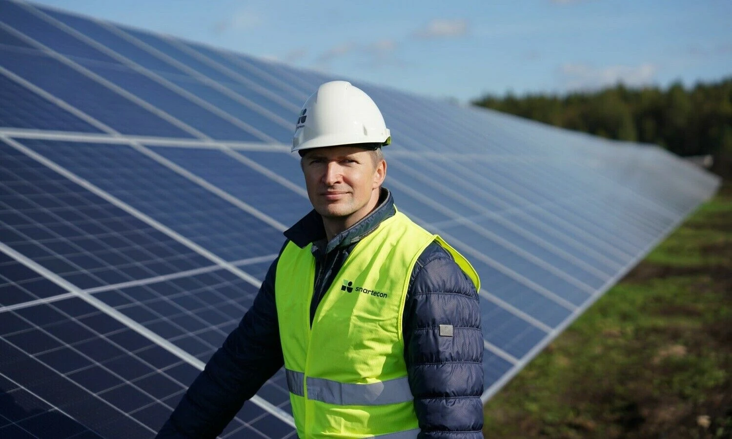 Atsinaujinančių energijos sprendimų bendrovės „Smartecon LT“ vadovas Paulius Arūnas.