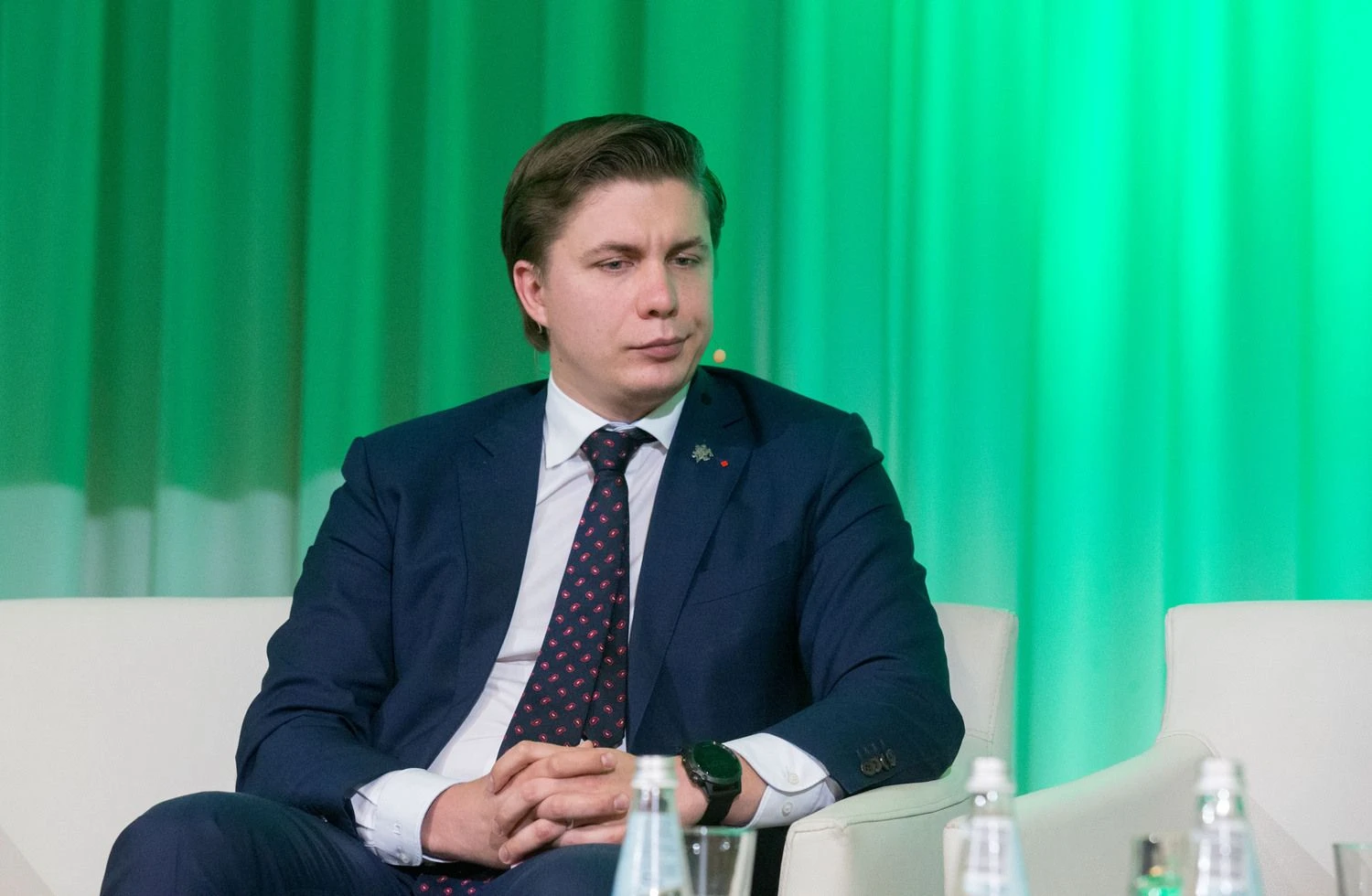 Buvęs  ūkio ministras Mindaugas Sinkevičius. Juditos Grigelytės (VŽ) nuotr.