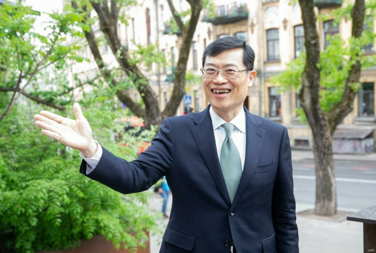 Chen Chern-Chyi, Taivano ekonomikos viceministras. Juditos Grigelytės (VŽ) nuotr.
