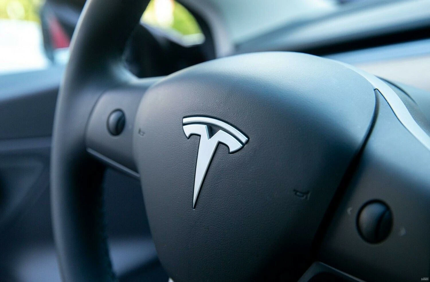 „Tesla Model 3“ automobilis. Juditos Grigelytės (VŽ) nuotr.