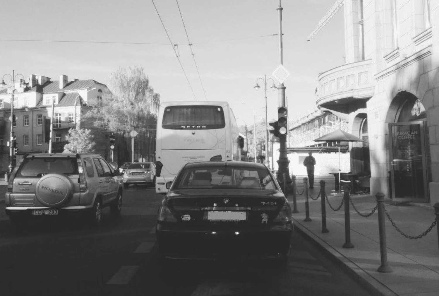 Troleibusuose sumontuotos įrangos duomenys perduodami policijai, kuri jau taiko sankcijas. Sauliaus Žiūros / Vilniaus savivaldybės nuotr.