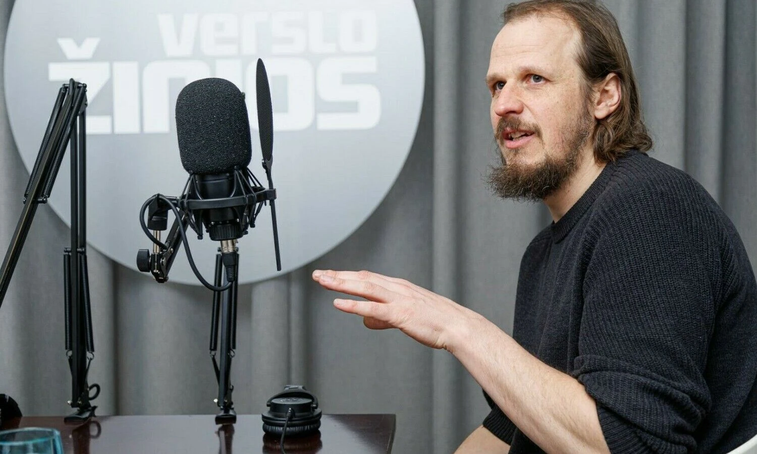 Mindaugas Survila, režisierius, operatorius, biologas, Sengirės fondo vadovas. Vladimiro Ivanovo (VŽ) nuotr.