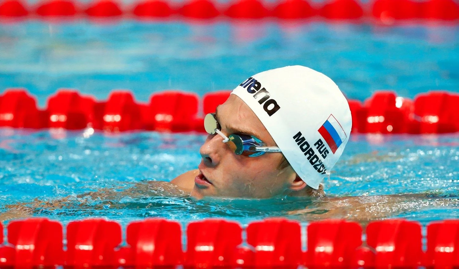 Vladimiras Morozovas, Rusijos plaukikas. Hannibalo Hanschke („Reuters“ / „Scanpix“) nuotr.