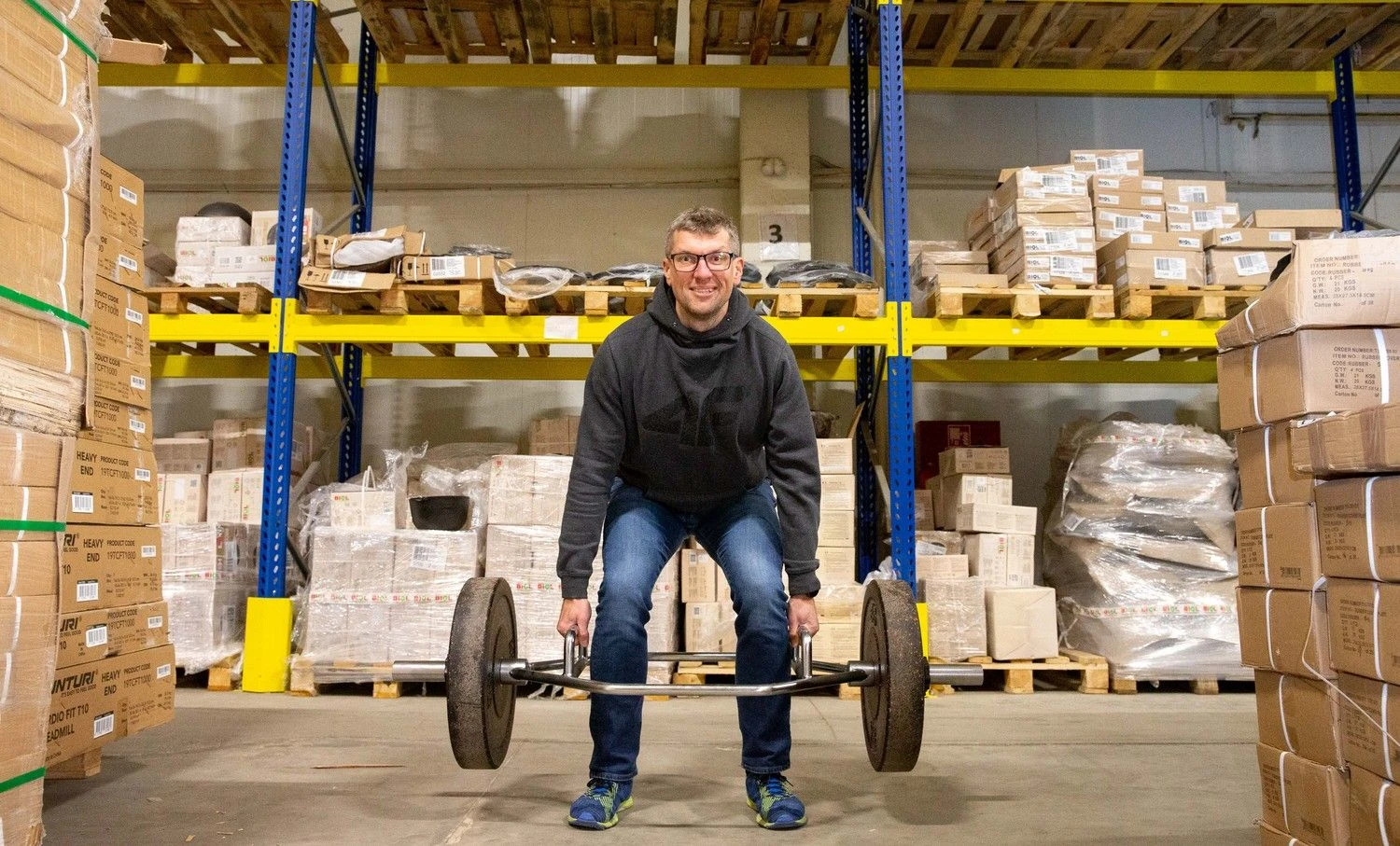 Tadas Dumbrovas, sporto, laisvalaikio ir turizmo prekių internetinės parduotuvės „Sportuok.lt“ direktorius. Juditos Grigelytės (VŽ) nuotr.