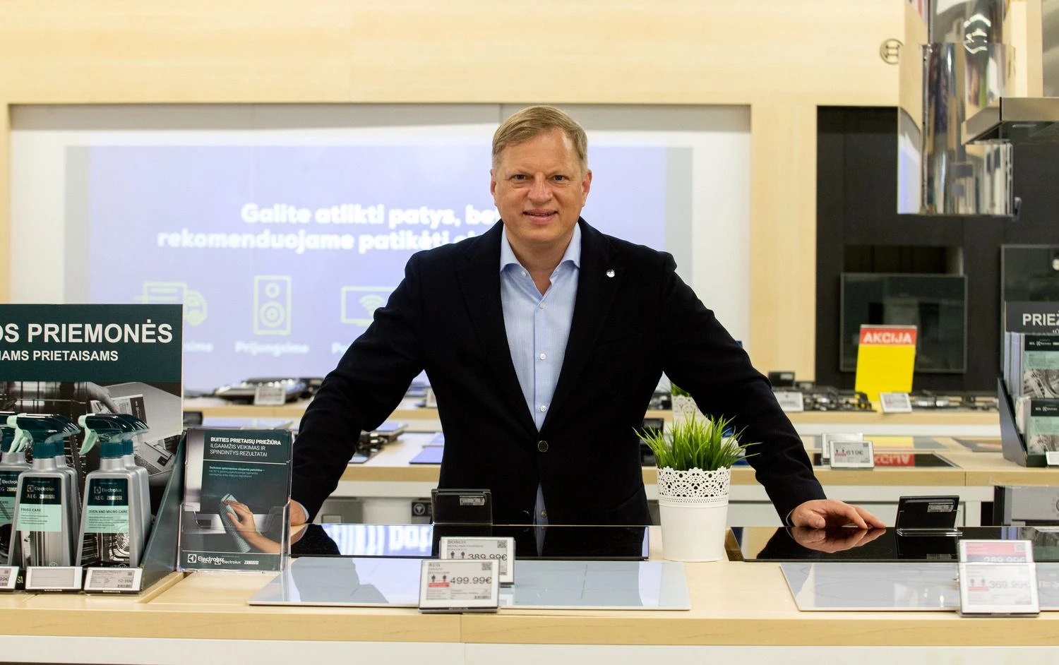 Remigijus Štaras, „Topo centro“ generalinis direktorius. Juditos Grigelytės (VŽ) nuotr.