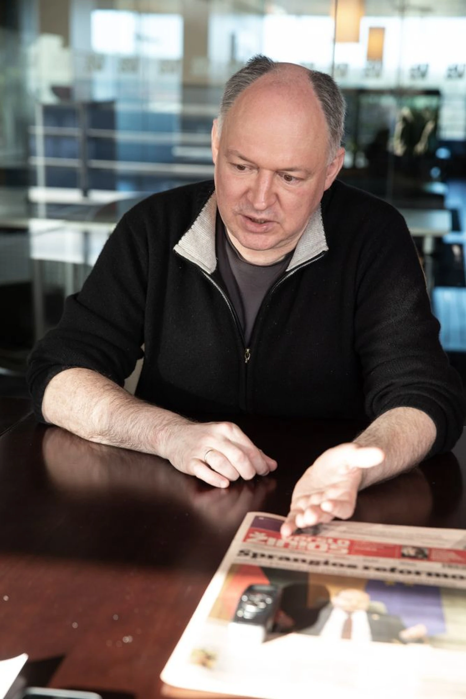 Danas Tvarijonavičius, AB „Roquette Amilina“ valdybos pirmininkas. Vladimiro Ivanovo (VŽ) nuotr.