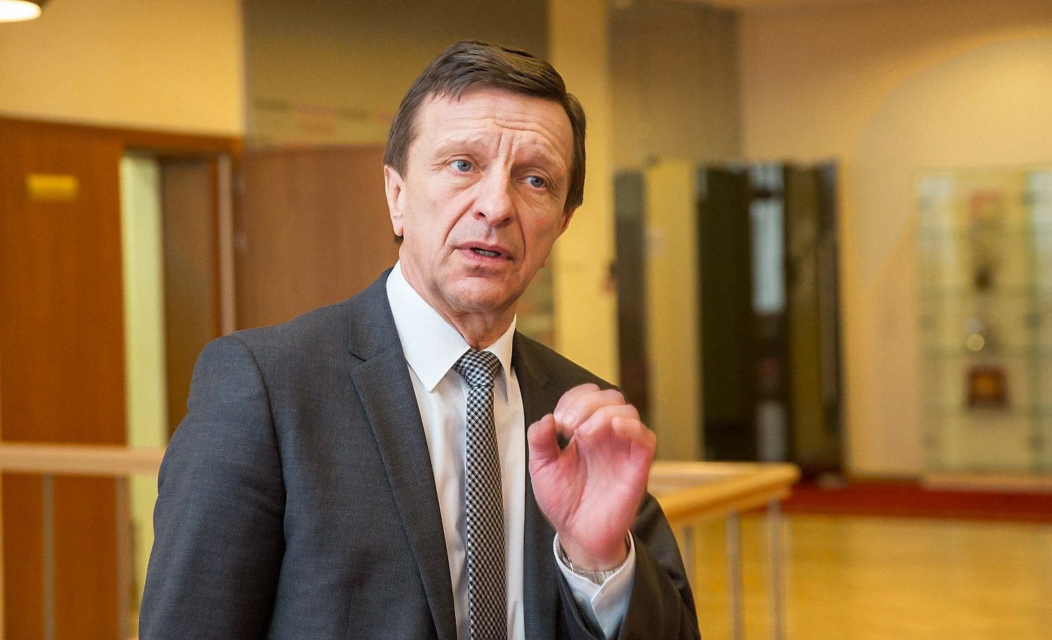 „Jeigu būtų kuriama inovacijų ekosistema, viskas gerokai paspartėtų“, – sako Petras Baršauskas. Juditos Grigelytės (VŽ) nuotr. 
