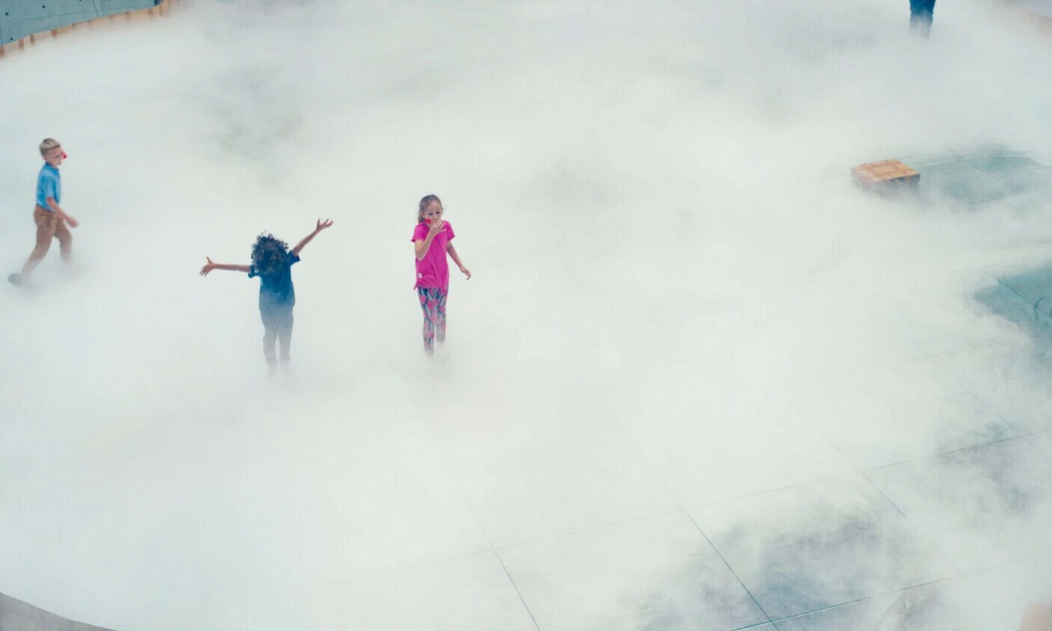 Linos Lapelytės kūrinio atlikimas Paryžiaus meno centre „Bourse de Commerce“. Uogintės Bučinskaitės nuotr.