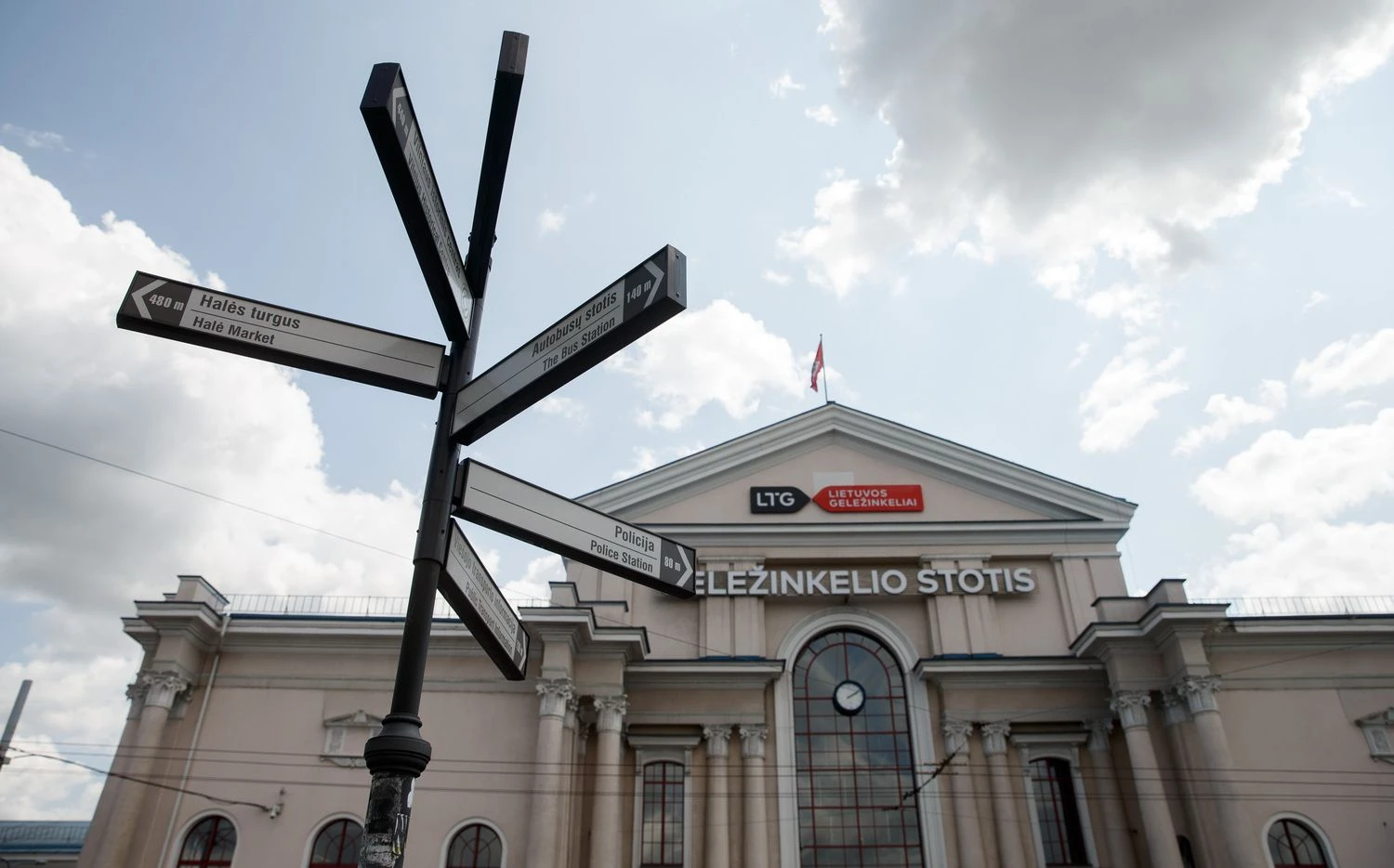 Vilniaus geležinkelio stotis. Juditos Grigelytės (VŽ) nuotr.