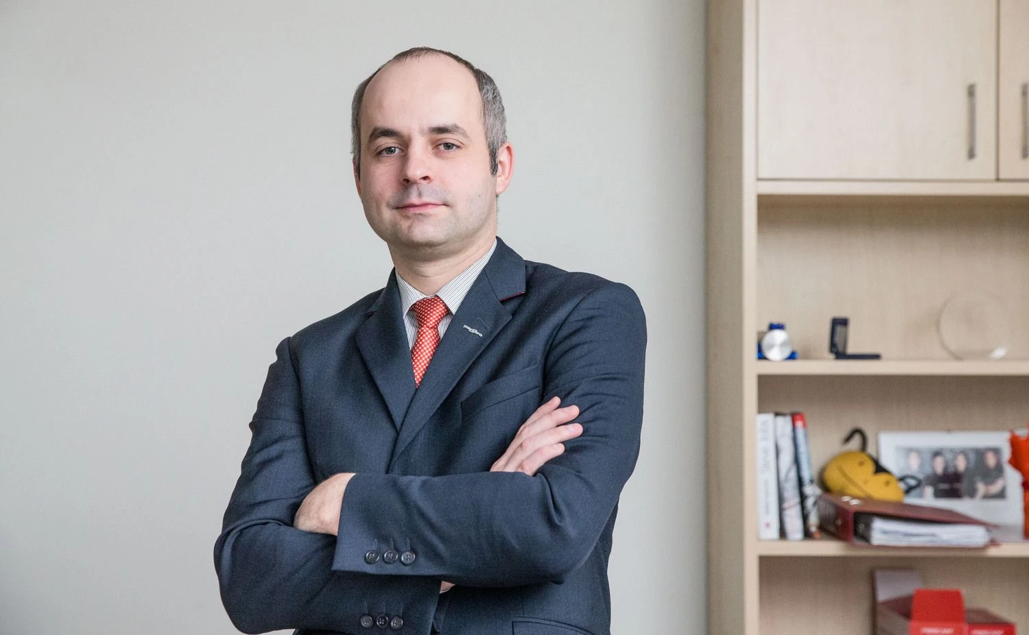 įkurtos įmonės „Paysera Investments“ vadovas, pagrindinis „Paysera“ įmonių grupės akcininkas Kostas Noreika. Juditos Grigelytės (VŽ) nuotr.