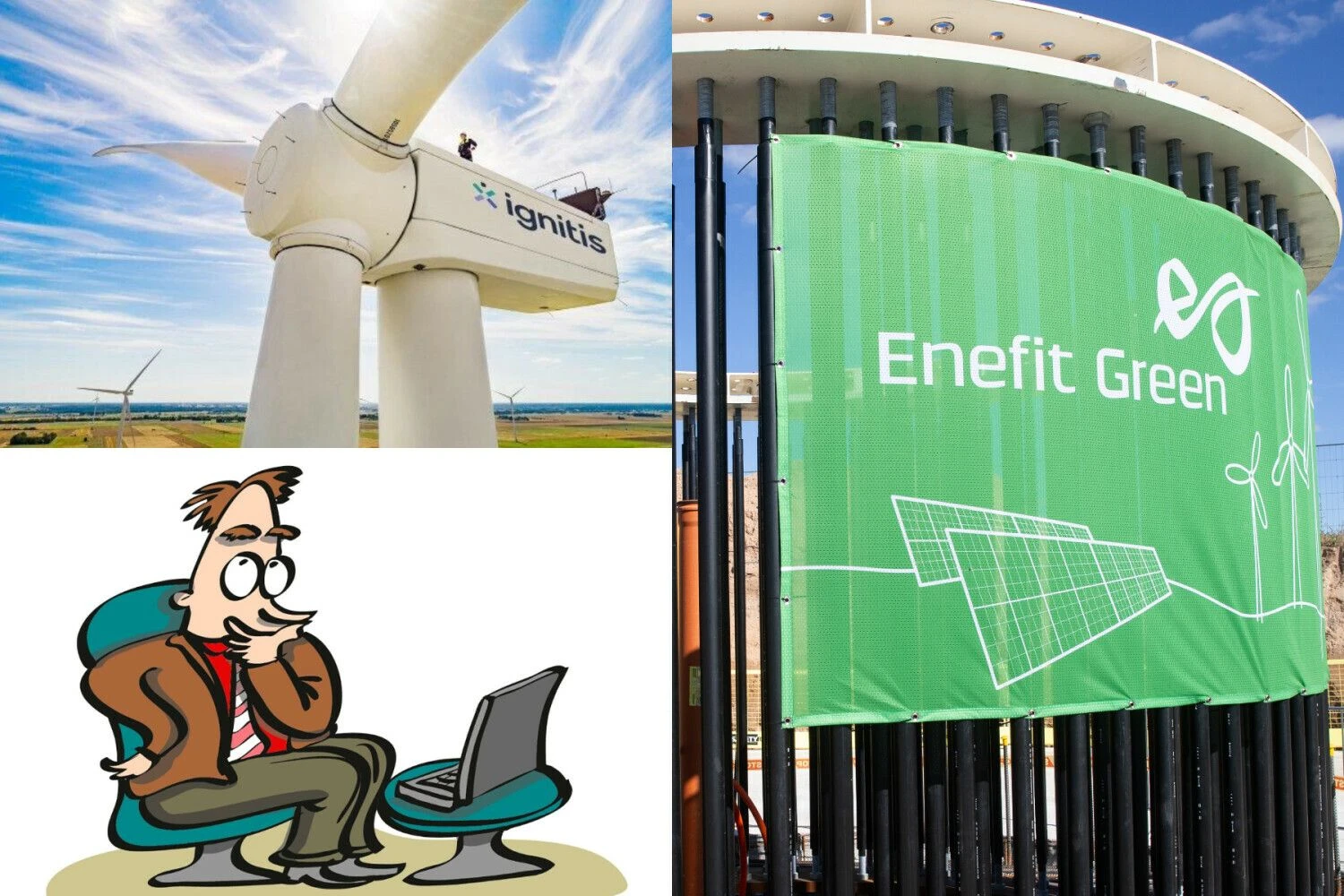 „Mano pinigų“ koliažas.