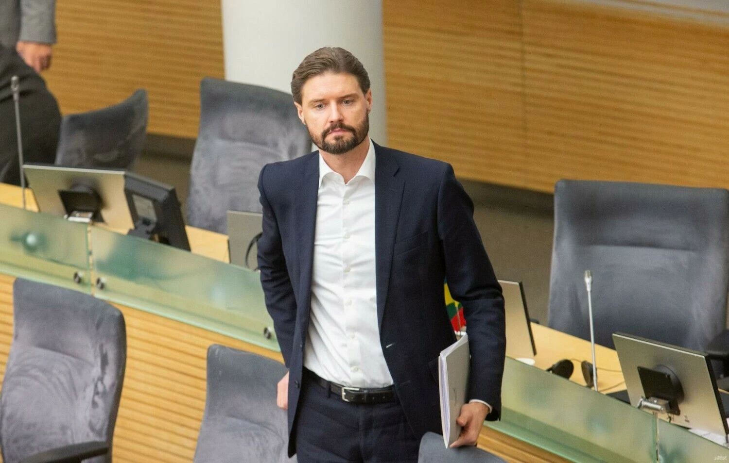 Mykolas Majauskas, Seimo Biudžeto ir finansų komiteto pirmininkas. Juditos Grigelytės (VŽ) nuotr.