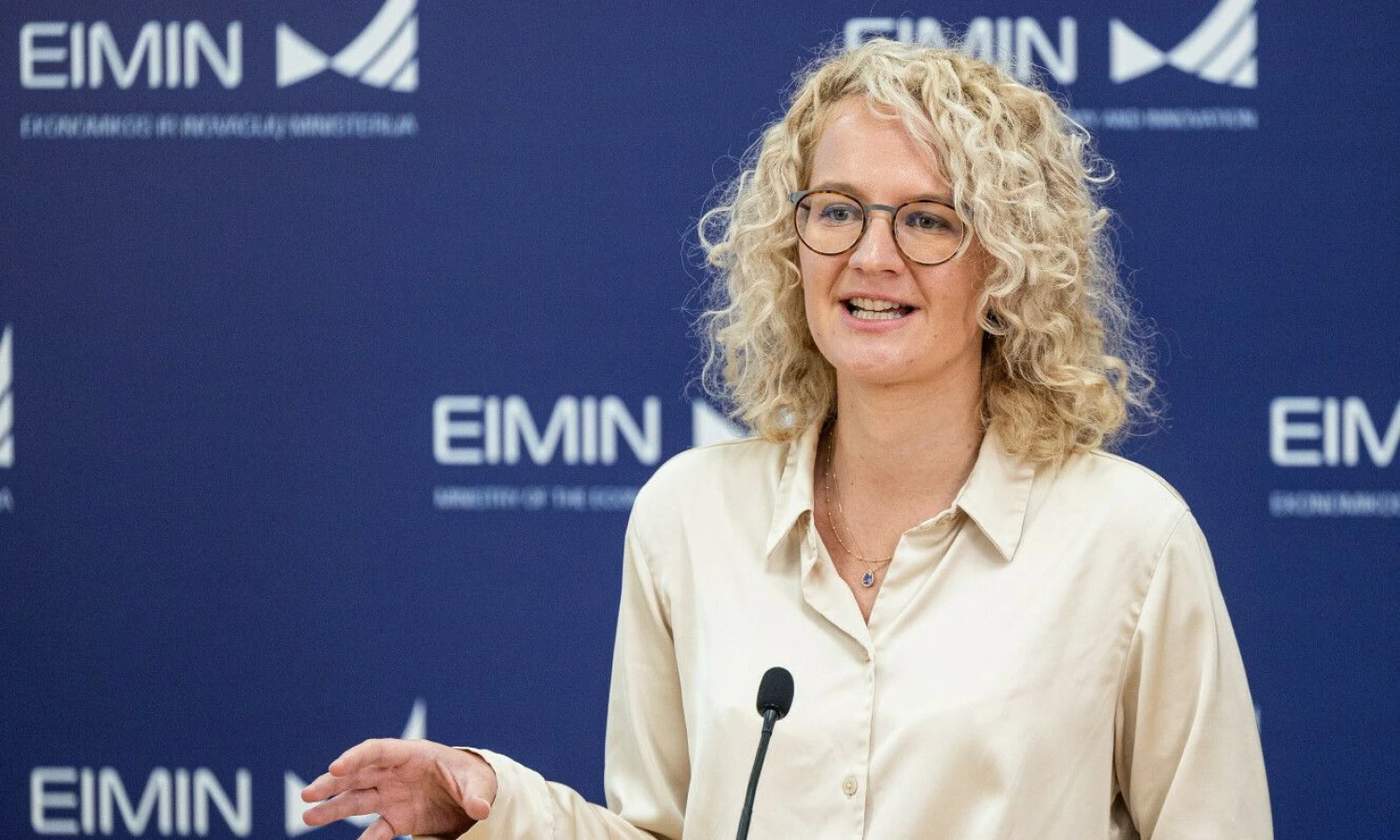 Aušrinė Armonaitė, ekonomikos ir inovacijų ministrė. P. Peleckio (BNS) nuotr.