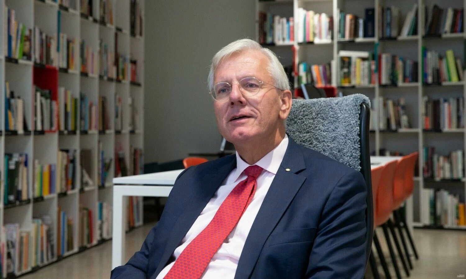 Christophas Franzas, „Roche“ grupės valdybos pirmininkas. Juditos Grigelytės (VŽ) nuotr.