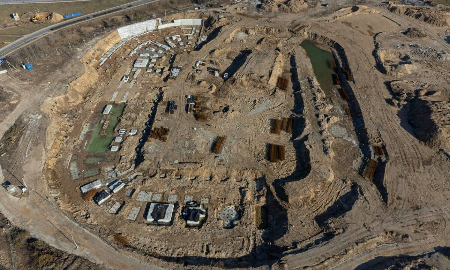 Nacionalinio stadiono teritorija. Vladimiro Ivanovo (VŽ) nuotr.