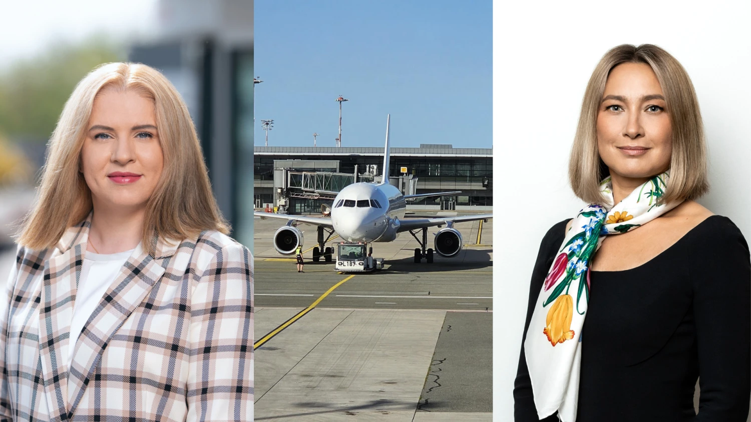 A. Lapinienė (kairėje), draudimo bendrovės „Ergo Insurance“ personalo ir administravimo departamento vadovė, S. Juozaitienė (dešinėje), advokatų profesinės bendrijos „Cobalt“ patarėja. VŽ koliažas.