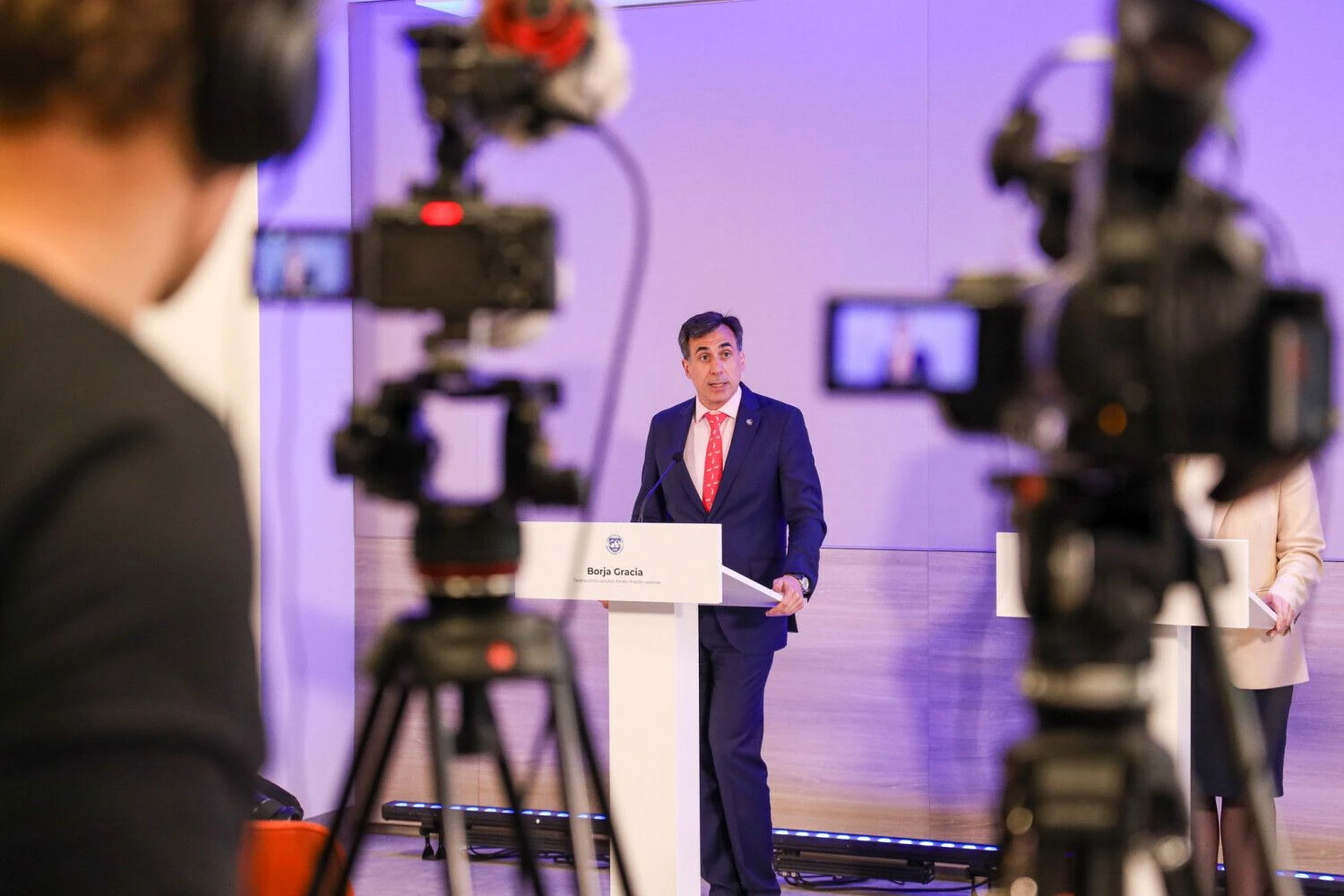 TVF misijos vadovas Borja Gracia. Finansų ministerijos nuotr.