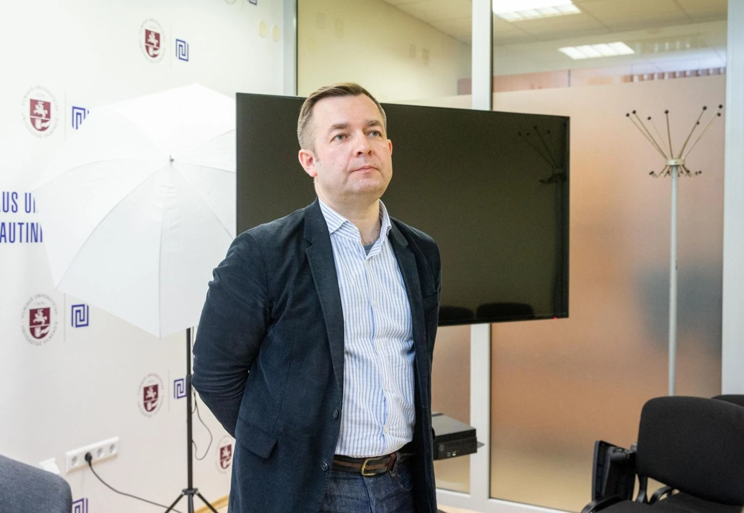 Ramūnas Vilpišauskas, Vilniaus universiteto Tarptautinių santykių ir politikos mokslų instituto direktorius. Juditos Grigelytės (VŽ) nuotr.