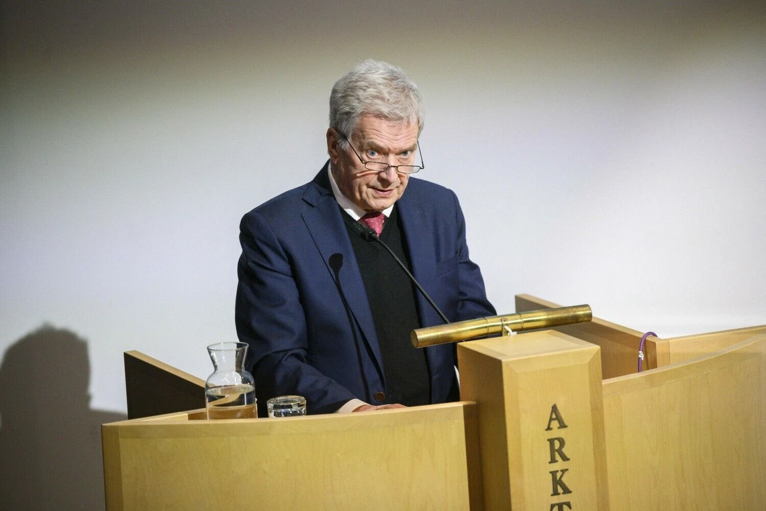 Sauli Niinisto, Suomijos prezidentas. Jouni Porsanger (AFP/„Scanpix“) nuotr.