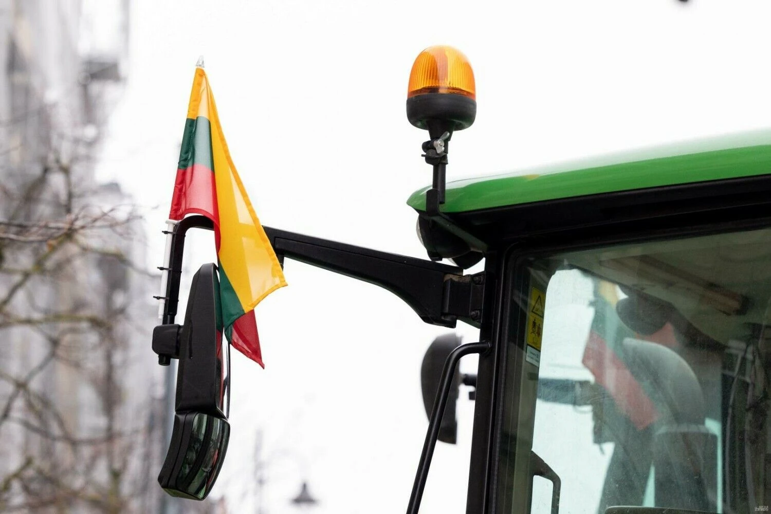 Protestuojantys ūkininkai Vilniuje. Juditos Grigelytės (VŽ) nuotr.
