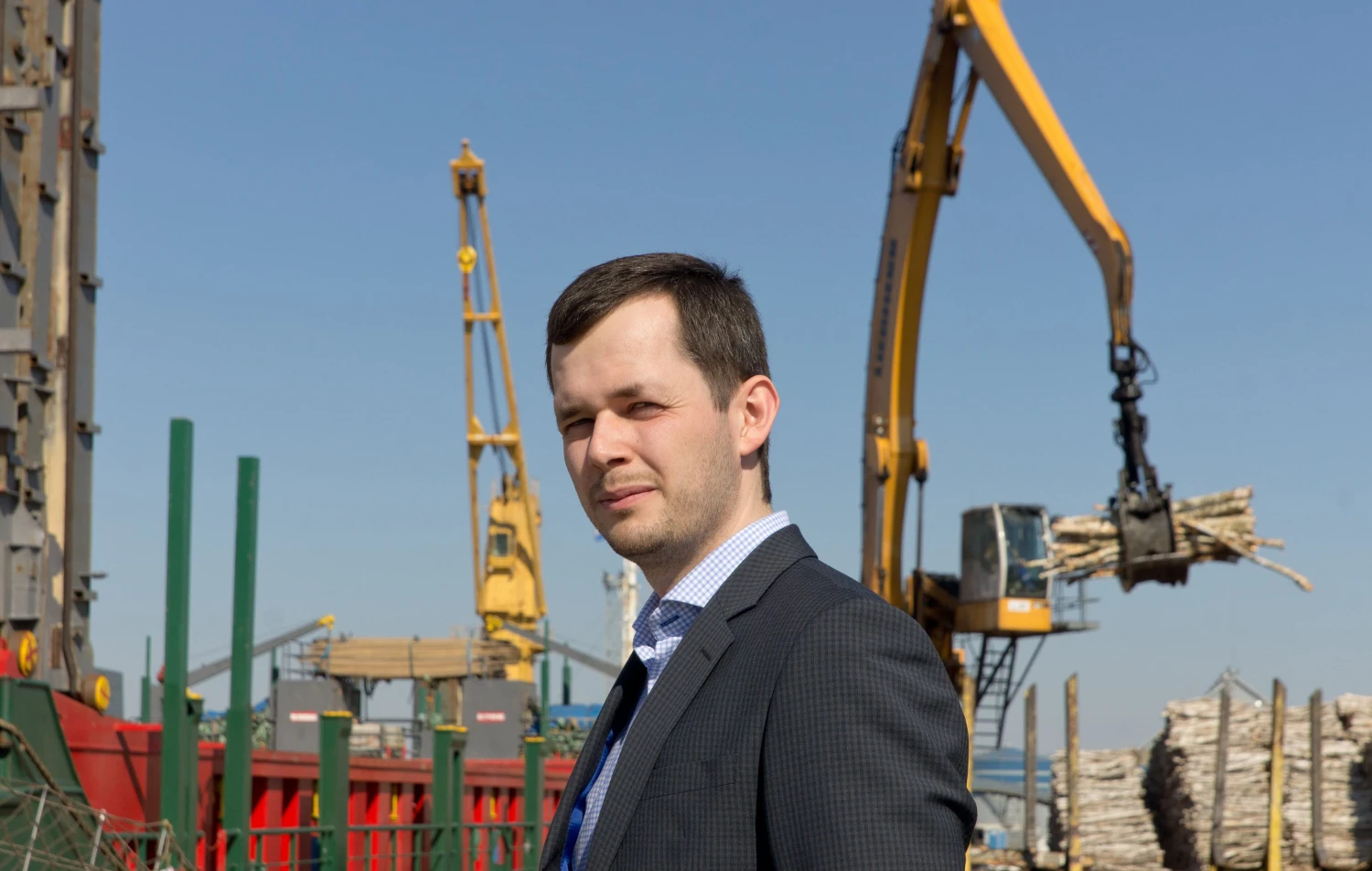 Julius Kiršis, UAB „Malkų įlankos terminalas“ direktorius, sako, kad ryškaus krovos šuolio tikimasi po 2017 m., kai prie terminalo krantinių bus pasiektas 14 m gylis.
ALGIMANTO KALVAIČIO NUOTR. 