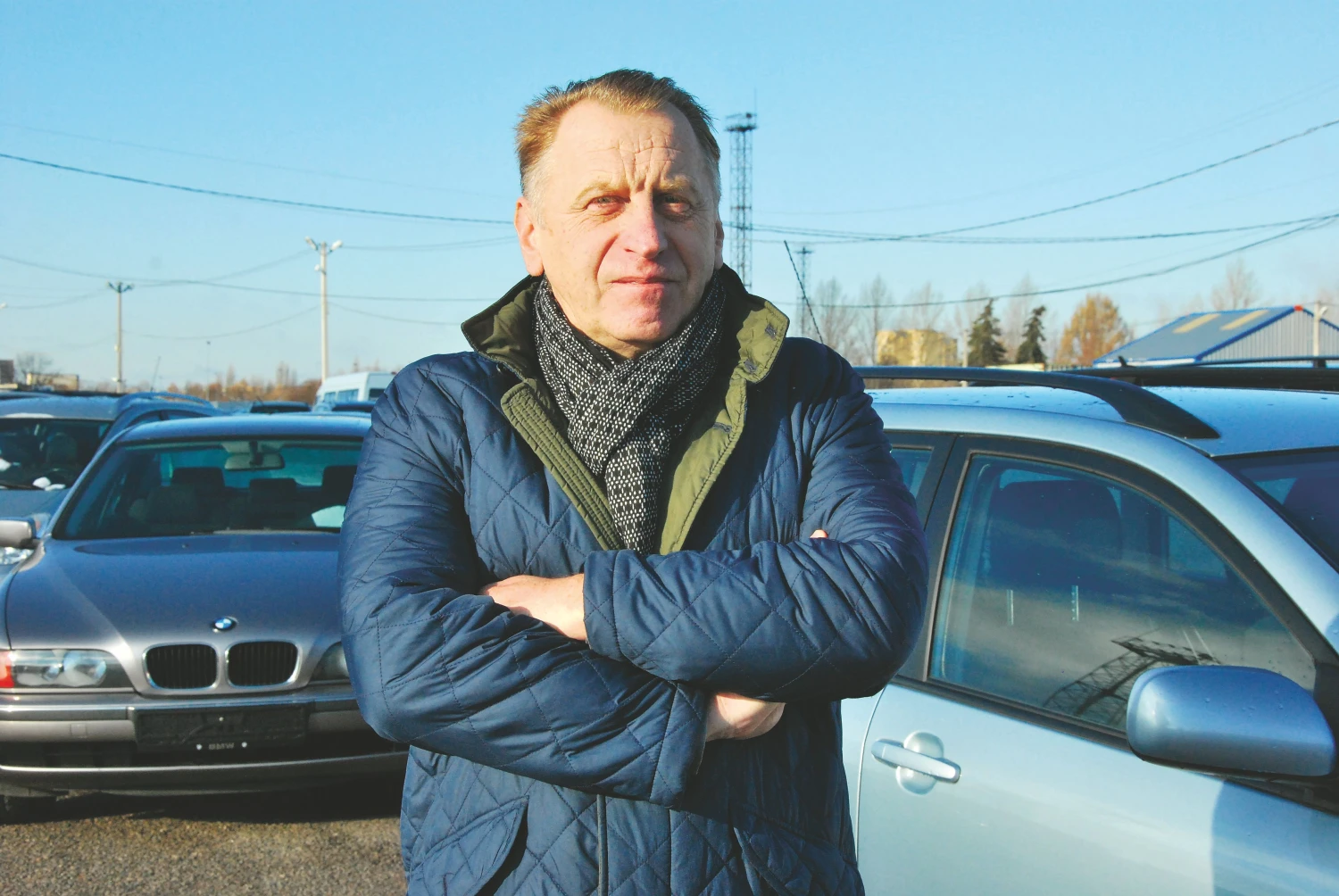 Valentinas Naujanis, Kauno automobilių turgaus direktorius: „Automarkt.lt“ skelbiama, kokie automobiliai parduodami mūsų turguje. Juk apeiti maždaug 18 ha turgaus plotą nėra lengva.“
Indrės Sesartės (VŽ) nuotr.