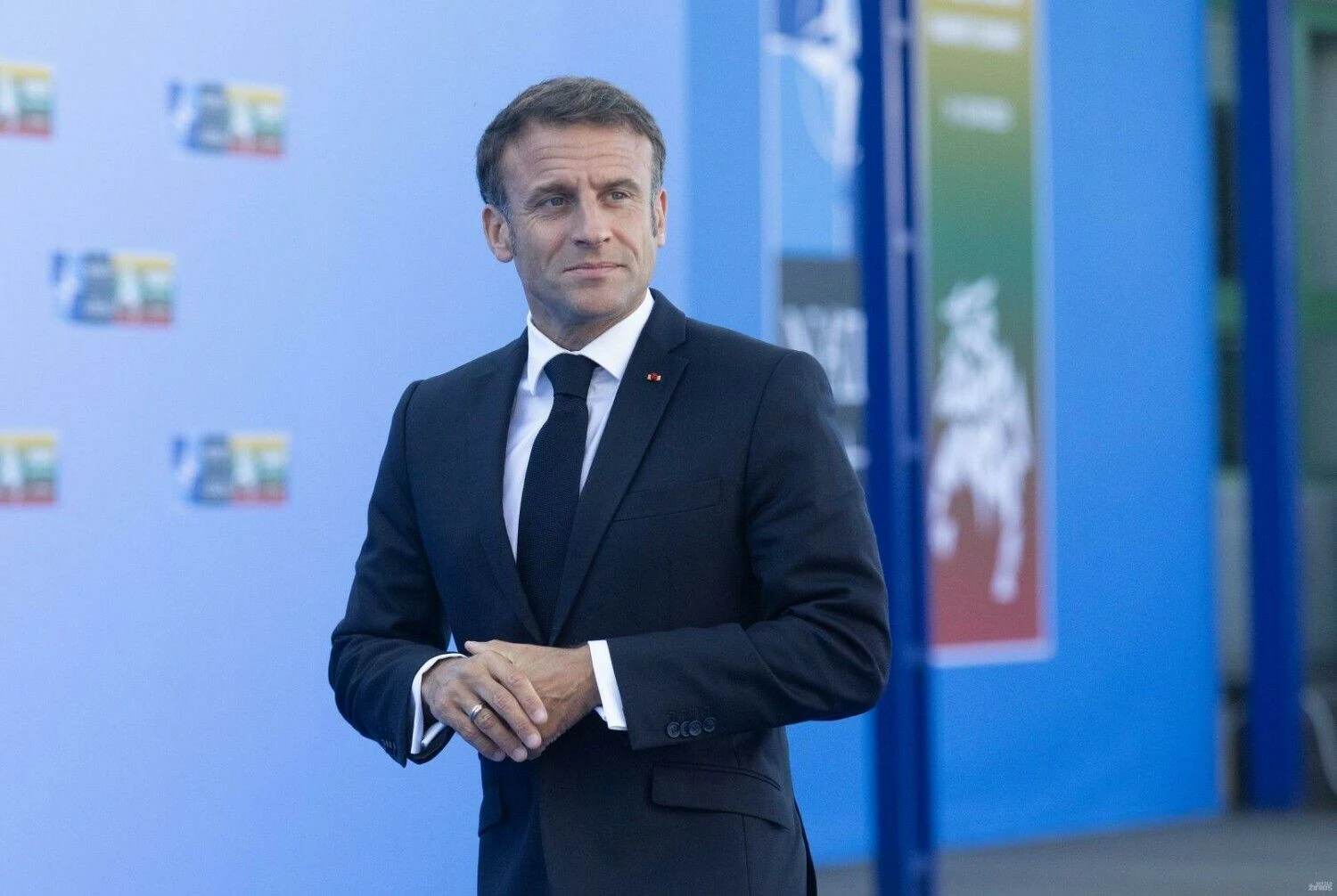 Emmanuelis Macronas, Prancūzijos prezidentas. Juditos Grigelytės (VŽ) nuotr.