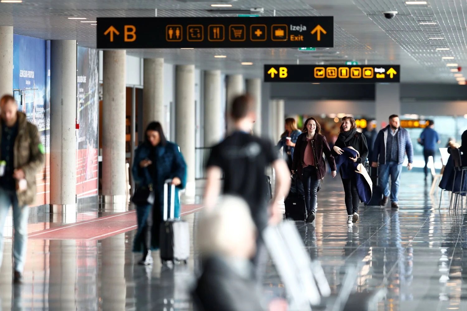 Rygos oro uostas. Ints Kalnins („Reuters“ / „Scanpix“) nuotr. 