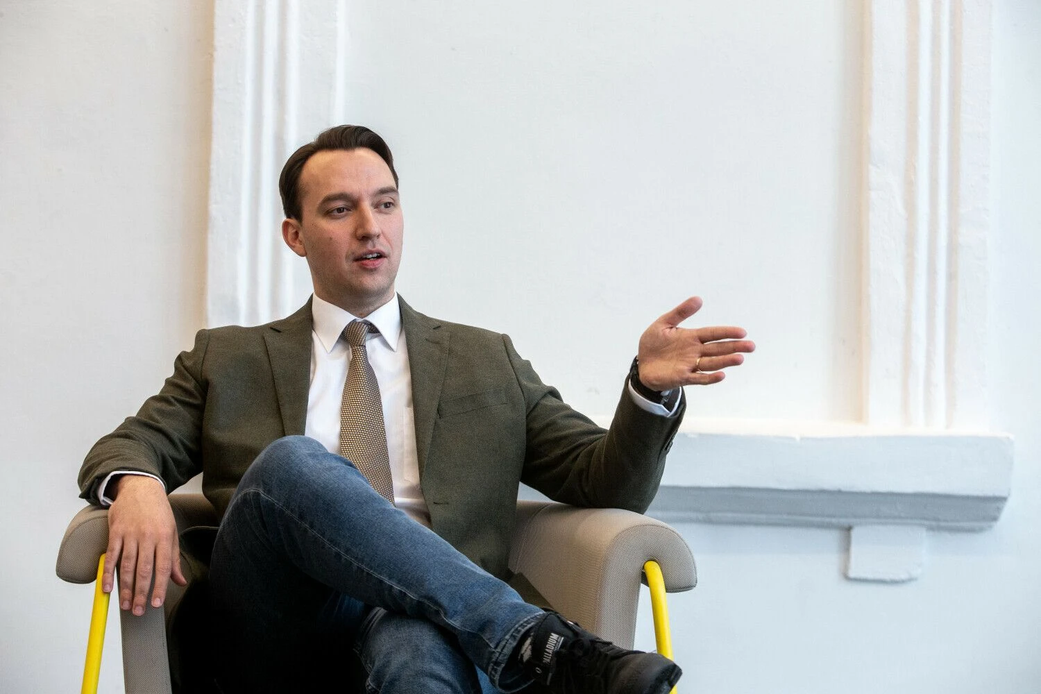 Justinas Pašys, Lietuvos verslo angelų tinklo „Litban“ vadovas. Vladimiro Ivanovo (VŽ) nuotr.