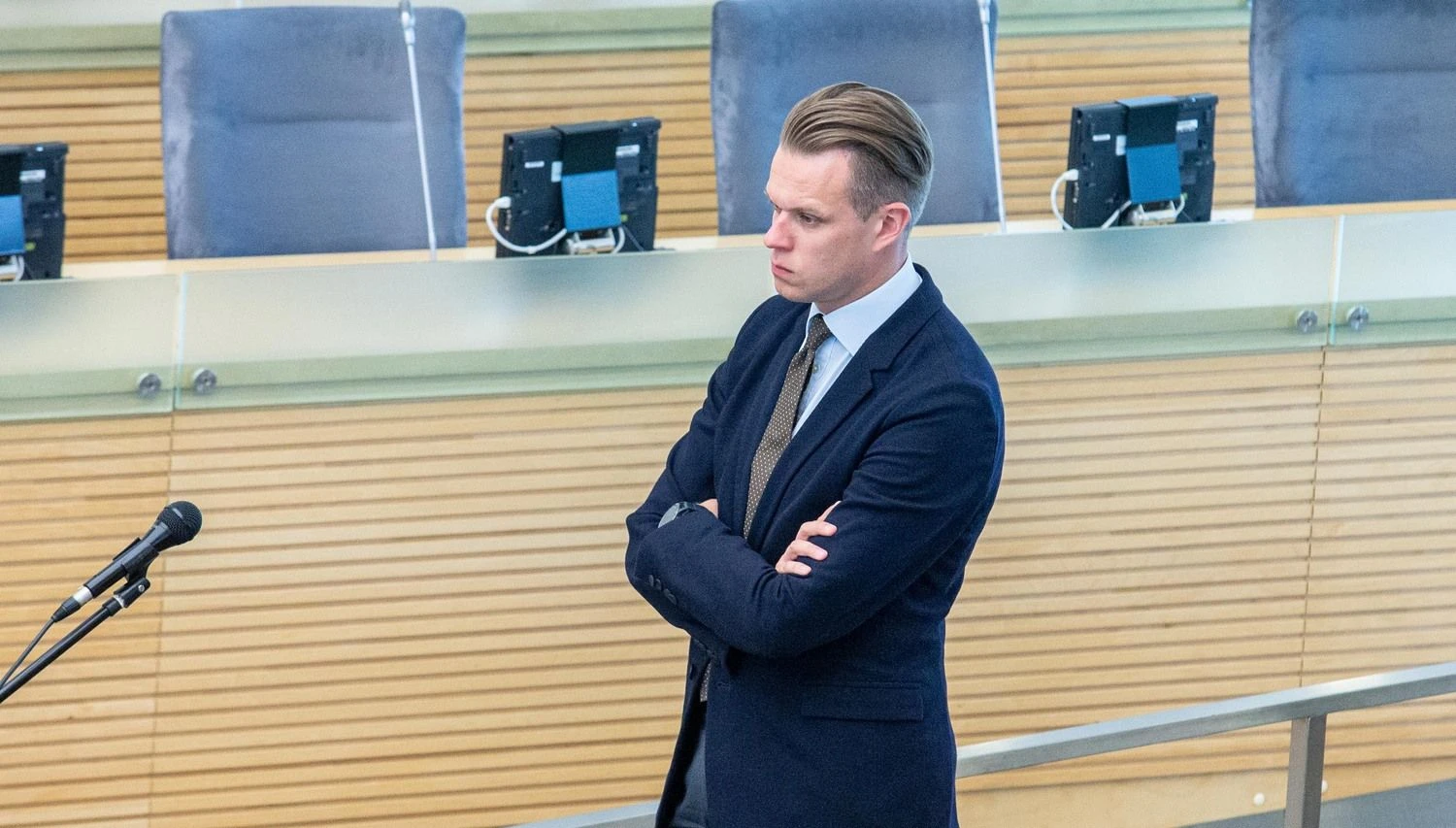 Gabrielius Landsbergis, TS-LKD pirmininkas. Juditos Grigelytės (VŽ) nuotr.