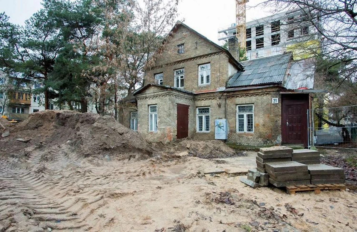 Sklypas Geležinio Vilko g. „15min.lt“ / „Scanpix“ nuotr.