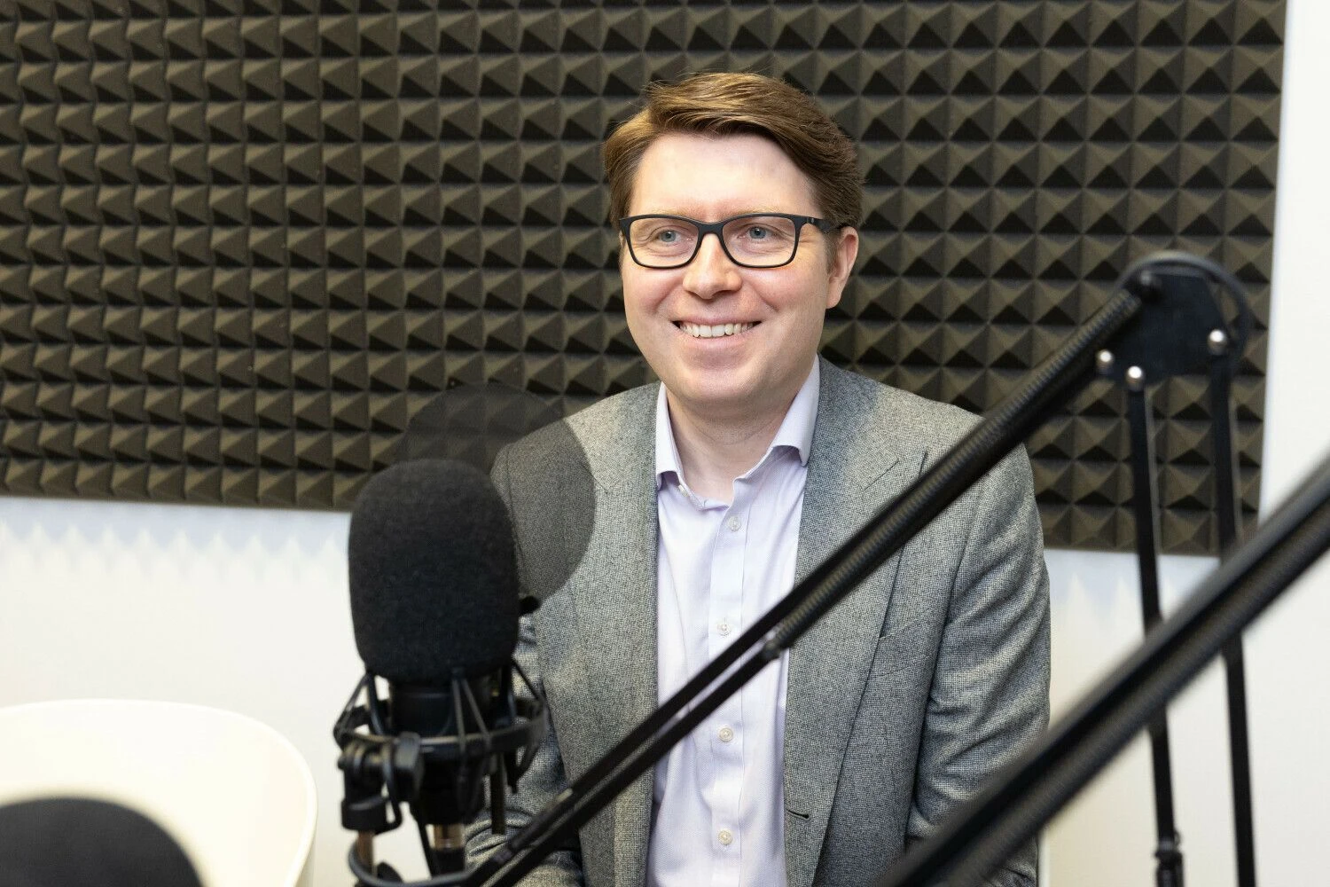 V. Oškeliūnas, gerovės valdytojas ir partneris daugiašeimiame biure „Gerovės valdymas“. Juditos Grigelytės (VŽ) nuotr.