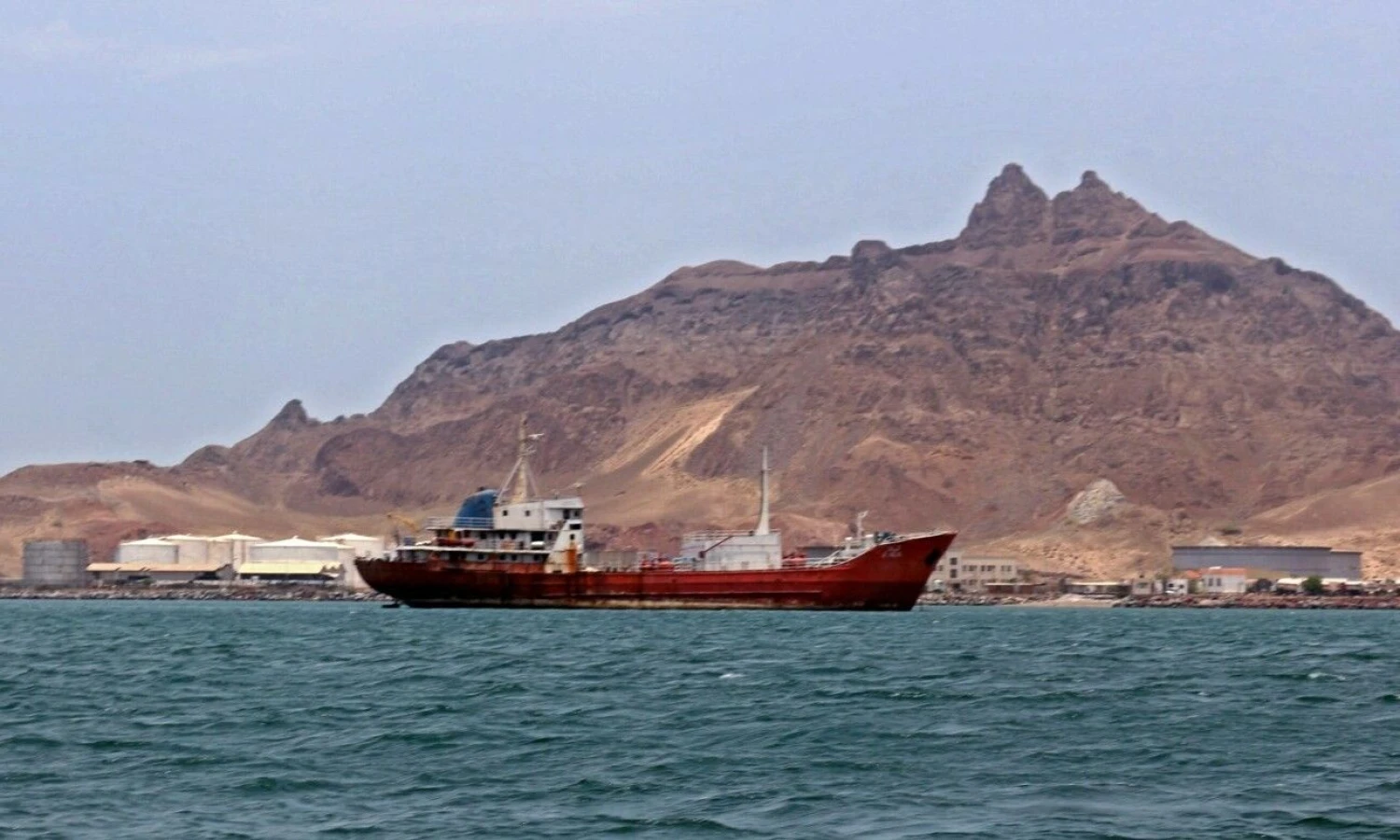 Tanklaivis „Safer“. Saleh Obaidi (AFP / „Scanpix“) nuotr.