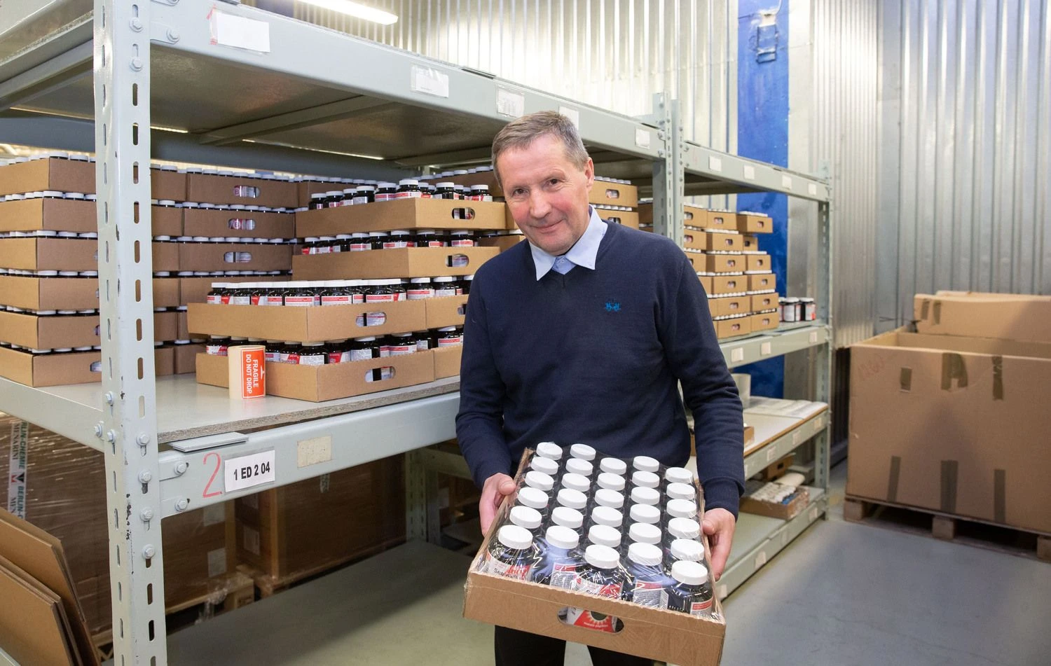 Kęstutis Krikštaponis, UAB „Čelestina“ kokybės sistemų ir projektų vadovas. Juditos Grigelytės (VŽ) nuotr.