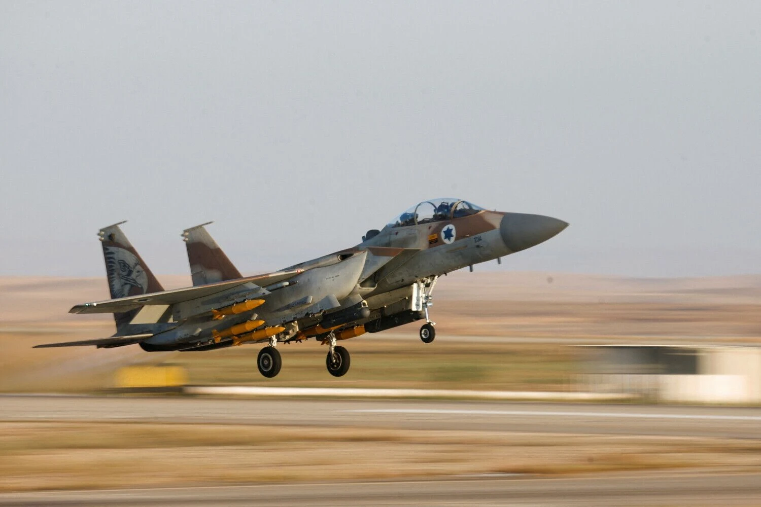 F–15 naikintuvas. Amiro Coheno („Reuters“/„Scanpix“) nuotr.