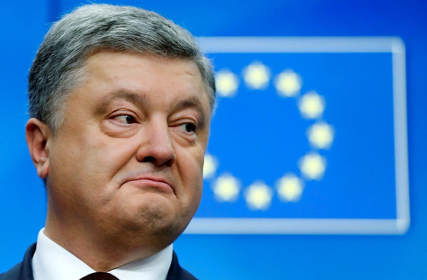 Ukrainos prezidentas Petro Porošenka Briuselyje. Francois Lenoir („Reuters“ / „Scanpix“) nuotr. 