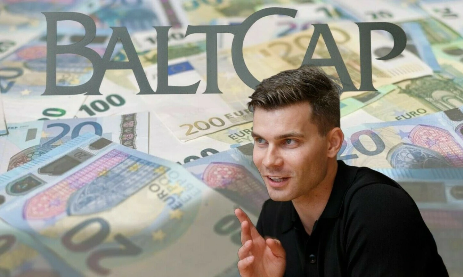 Šarūnas Stepukonis, buvęs „BaltCap“ fondų valdytojas. VŽ vizualizacija.