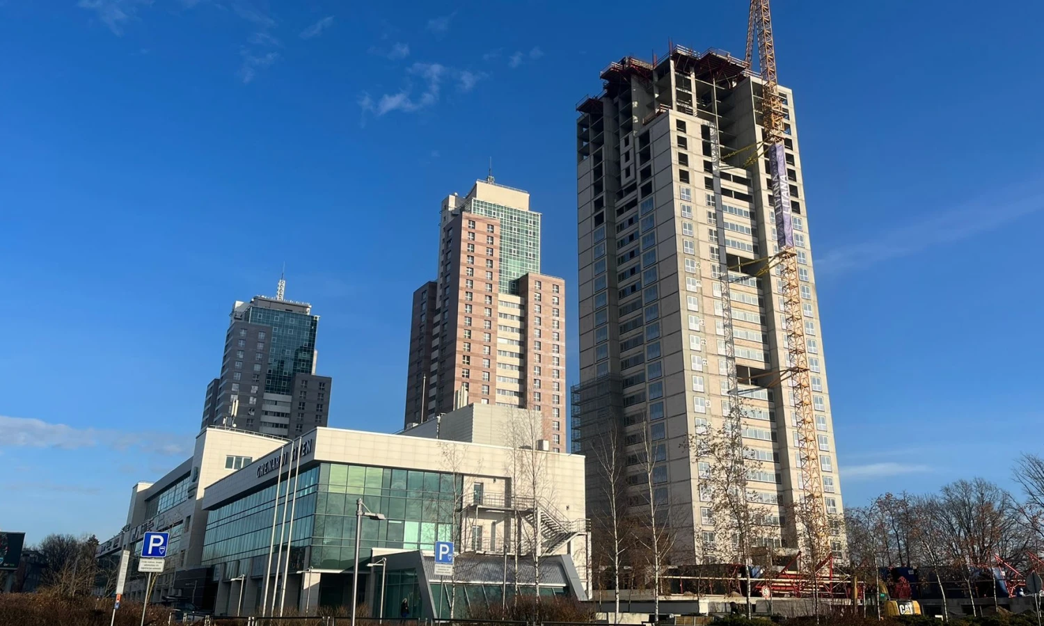 Gyvenamasis namas – aukščiausias 31 aukšto statinys Rygoje. Generalinis rangovas – LITANA.