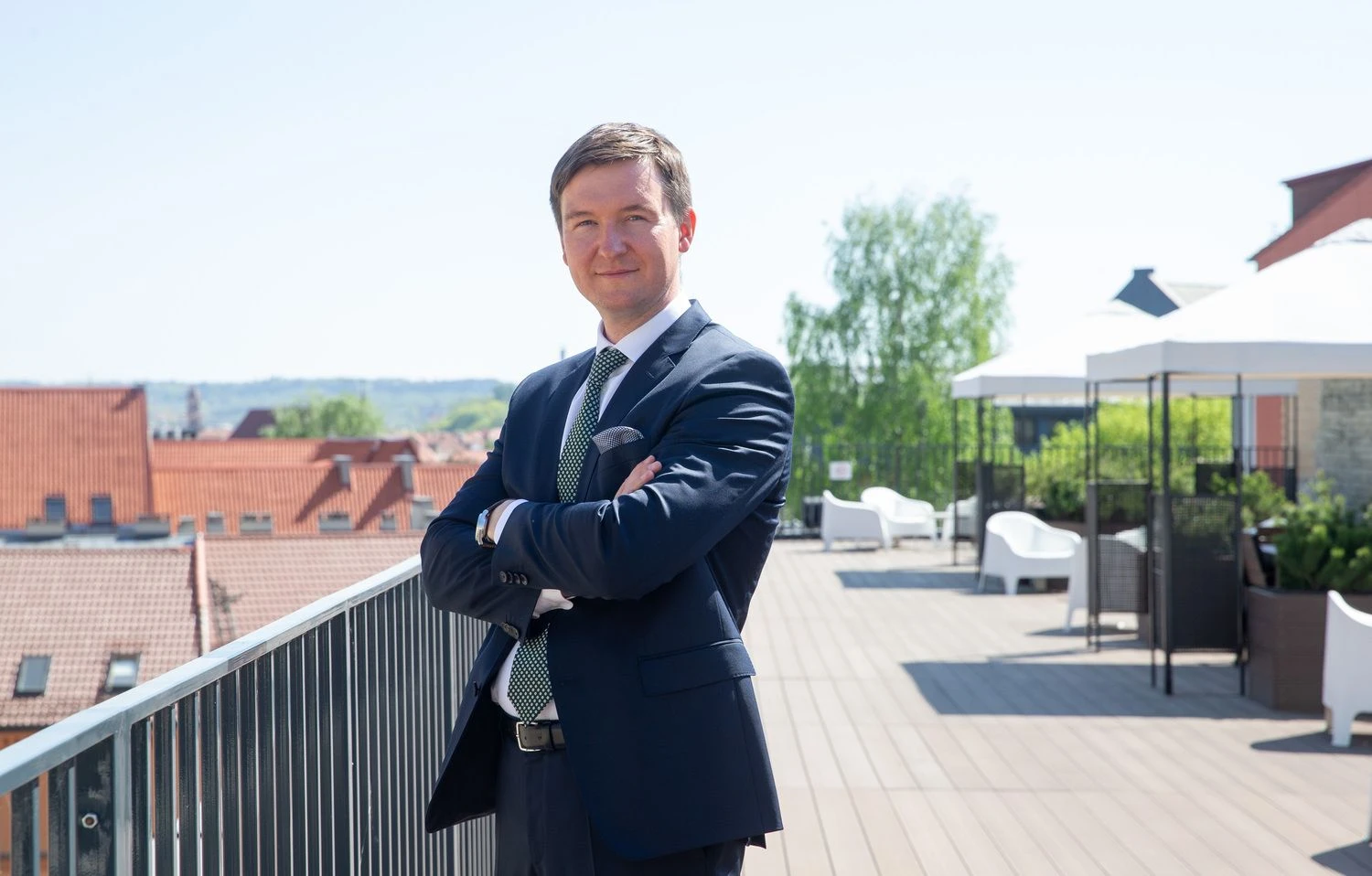 Raimundas Geleževičius, AB „Lietuvos draudimas“ privačių klientų departamento direktorius, valdybos narys. Juditos Grigelytės (VŽ) nuotr.