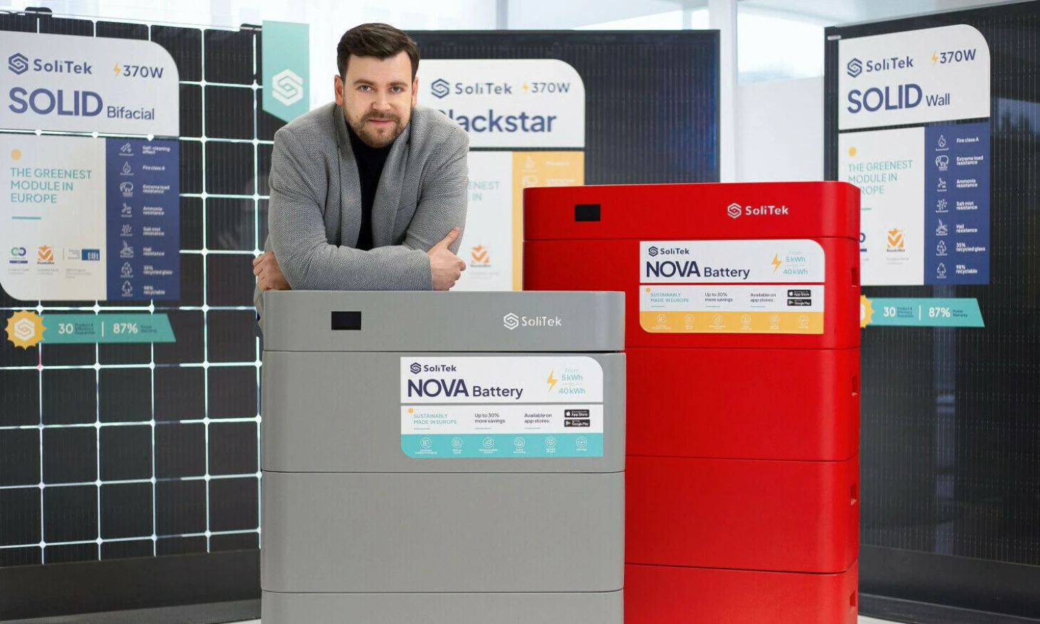 „SoliTek“ vadovas Julius Sakalauskas.