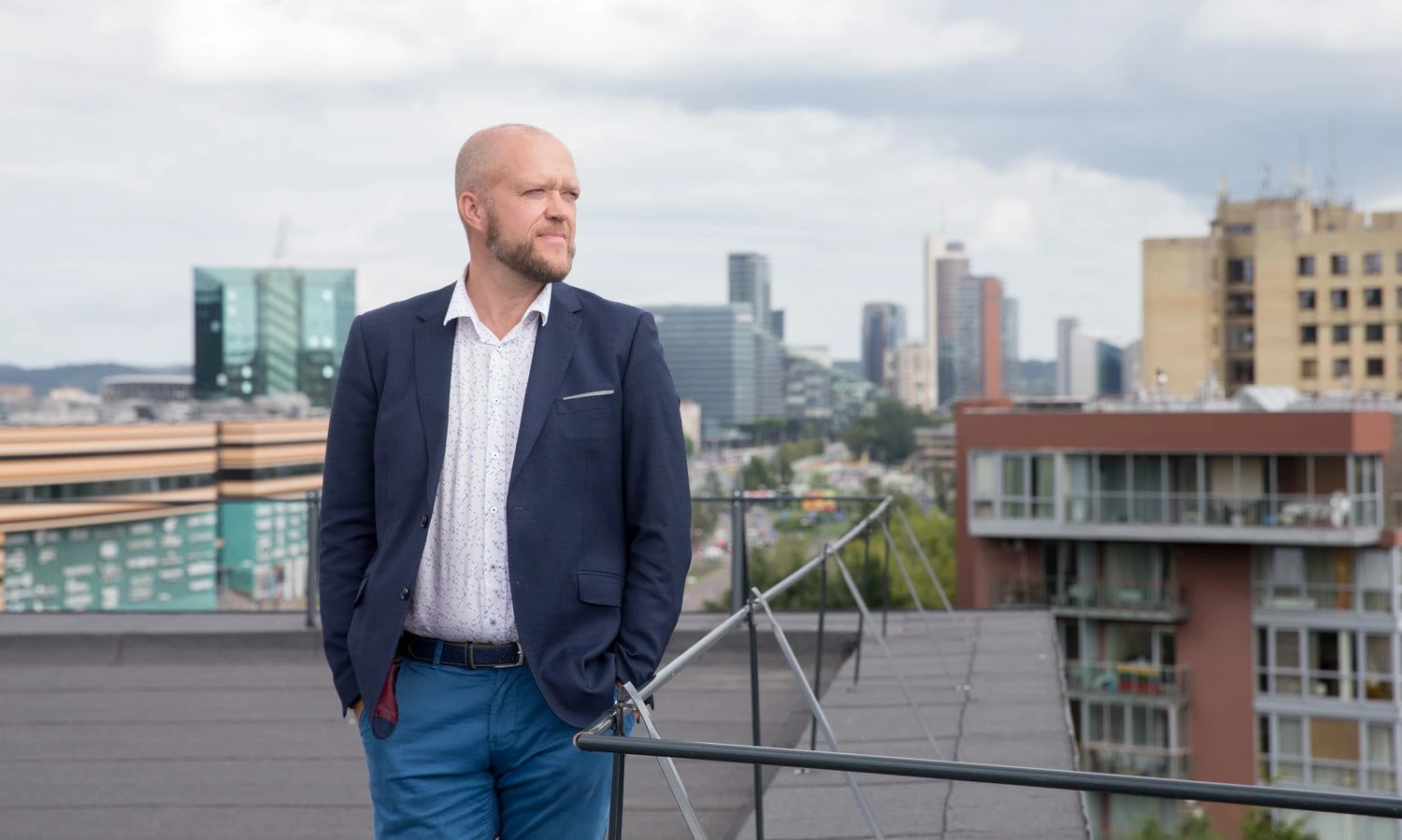 Vygantas Keras, UAB „Skills Lab“ įkūrėjas: „Vis daugiau įmonių į kasdienę veiklą įtraukia žaidimo elementų“. Juditos Grigelytės (VŽ) nuotr.