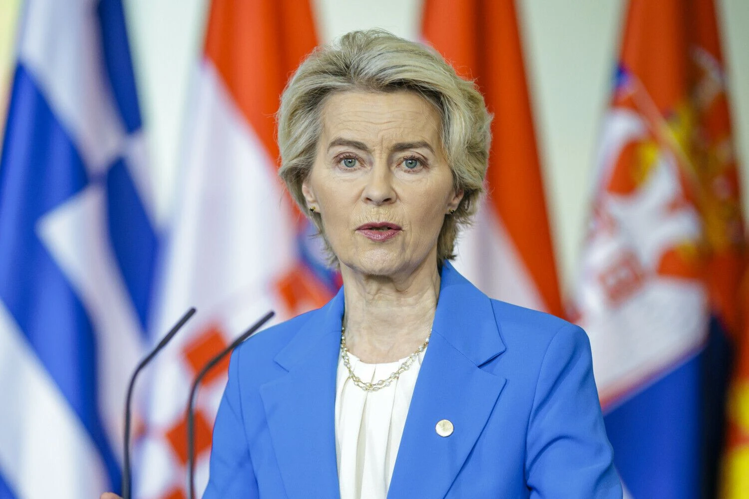 Ursula von der Leyen, Europos Komisijos (EK) pirmininkė. Thomas Imo („Scanpix“) nuotr.