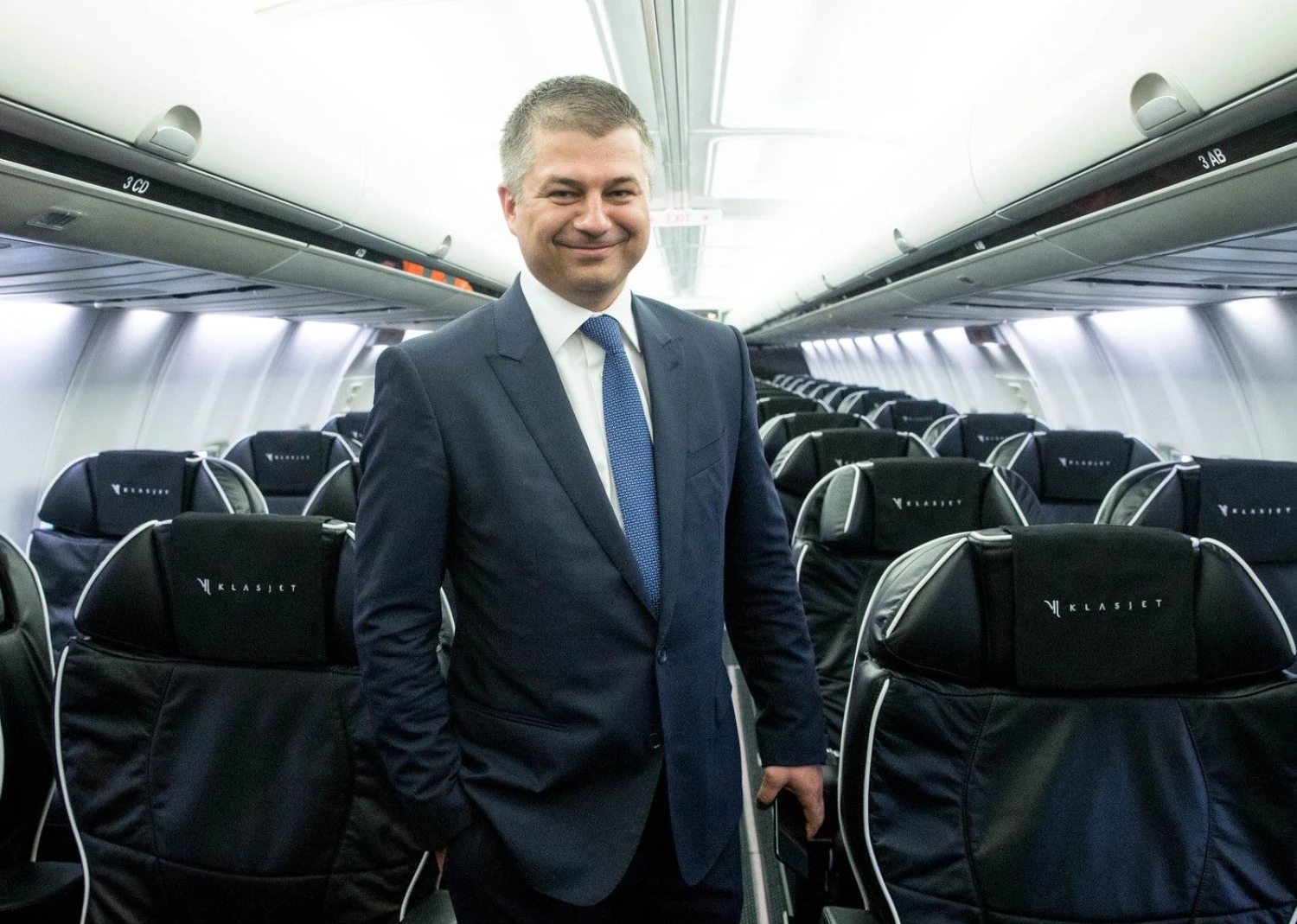 Gediminas Žiemelis, bendrovės „Avia Solutions Group“ valdybos pirmininkas. Juditos Grigelytės (VŽ) nuotr.