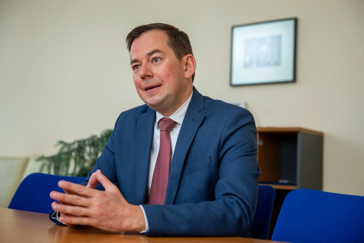 Arnoldas Pranckevičius, Lietuvos ambasadorius Europos Sąjungoje. Vladimiro Ivanovo (VŽ) nuotr.