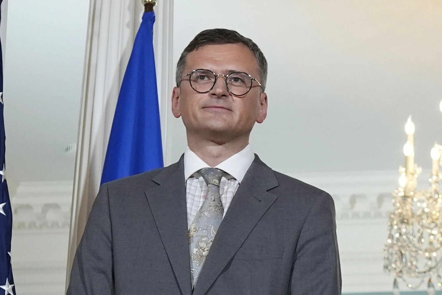 D. Kuleba, Ukrainos užsienio reikalų ministras. Stephanie Scarbrough (AP/„Scanpix“) nuotr.
