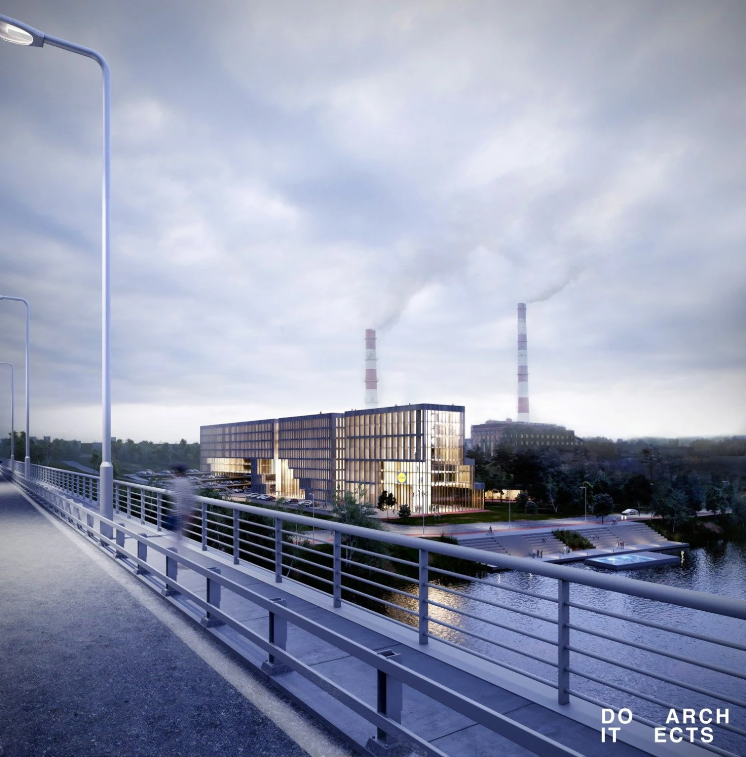 Pirmąją vietą architektūriniame konkurse laimėjęs „Do Architects“ projektas.