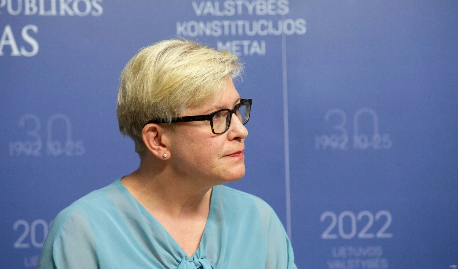 Ministrė pirmininkė Ingrida Šimonytė. Juditos Grigelytės (VŽ) nuotr.